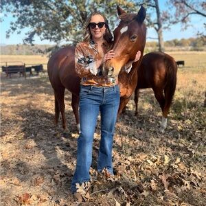 Levi's SuperLow Flare Jeans Size 34x34